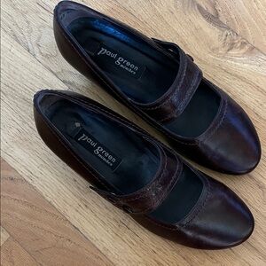 Paul Green Dark Brown Leather Strap Style